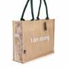 Hop Hare Jute Bag - I am Strong