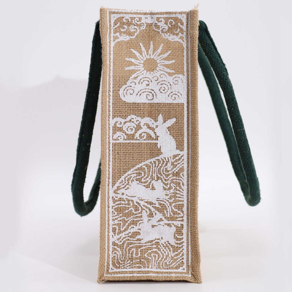 hop hare jute bag - I am magical