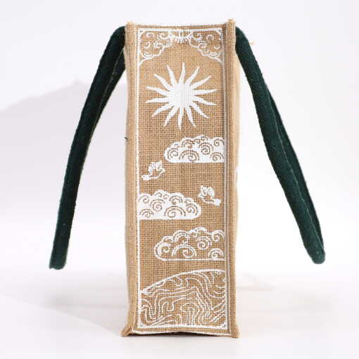 hop hare jute bag - I am bright