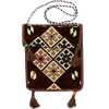 kilim festival bag - chocolate