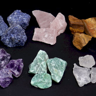 raw crystals