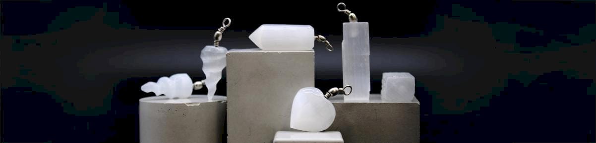 Selenite Pendant Collection