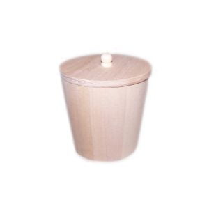 small wood tub