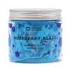 blueberry scented whipped soap - blue
