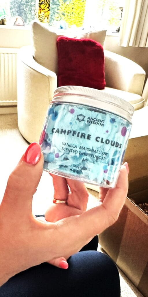 campfire clouds whipped soap