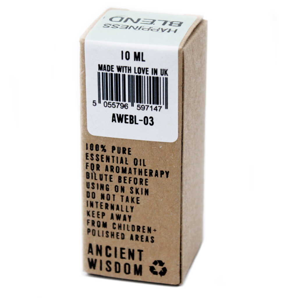 an Aromatherapy Essential oil blend of Eucalyptus, Ravensara and Peppermint essential oil carton