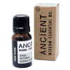 an Aromatherapy Essential oil blend of Roman Chamomile, Sage and Vetiver in a 10ml bottle with a carton