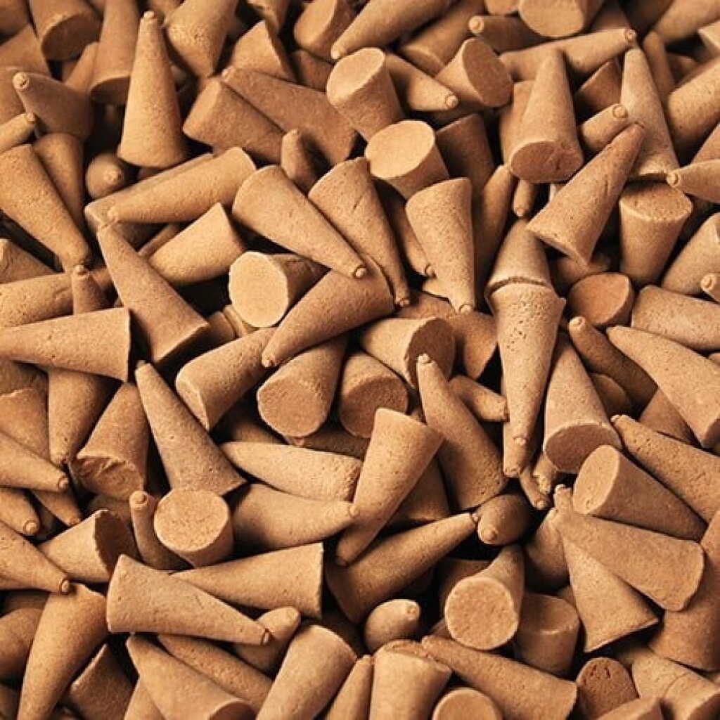 peach and mango incense cones in bulk