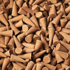 peach and mango incense cones in bulk