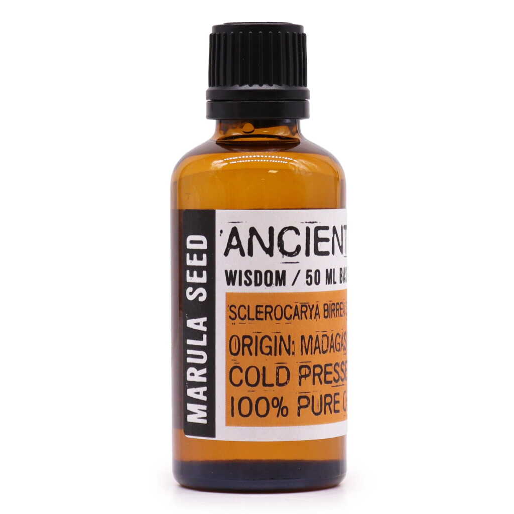 aromatherapy base oil - 50ml bottle of marula seed oil