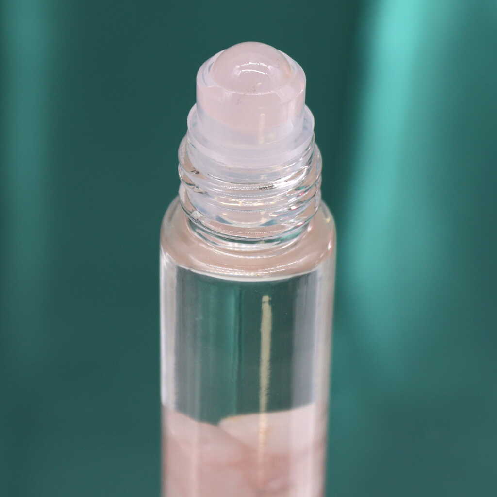 Hop Hare essential oil roll-on with rose quartz infusion