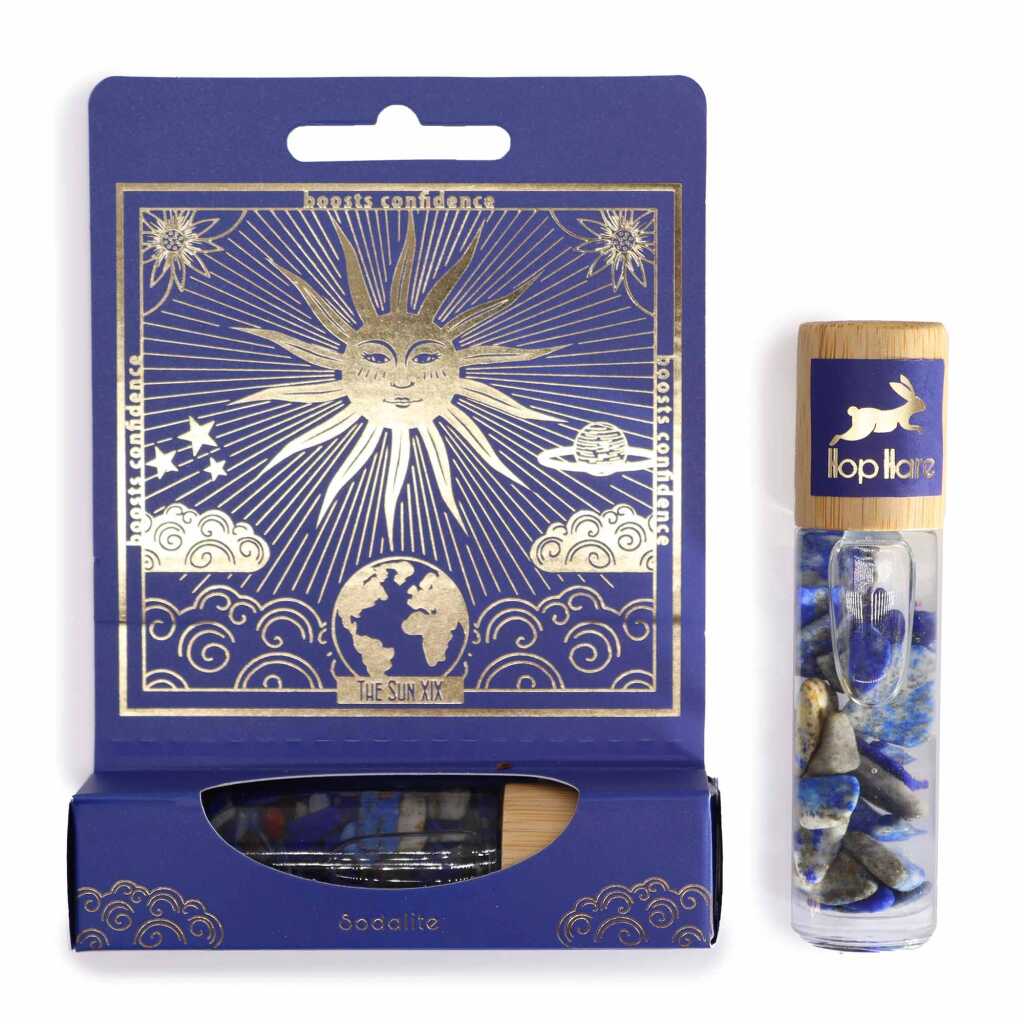 Hop Hare essential oil roll-on with red jasper infusion
