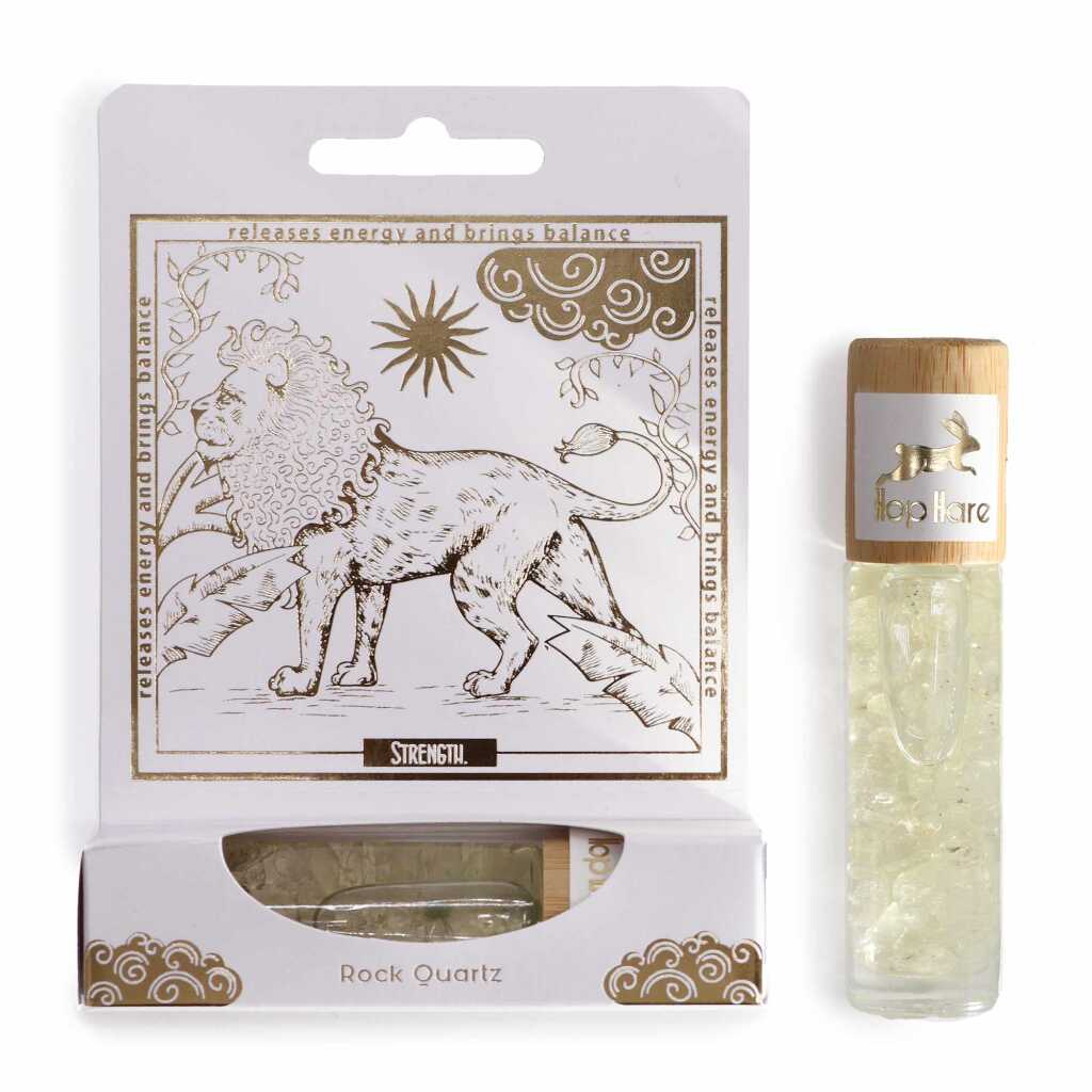 Hop Hare essential oil roll-on with rock quartz infusion