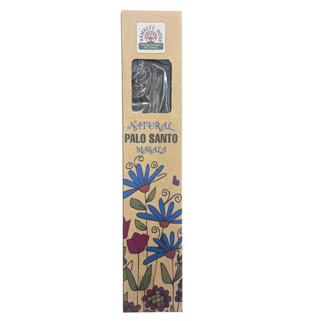 a packet of natural botanical masala incense sticks - Palo Santo