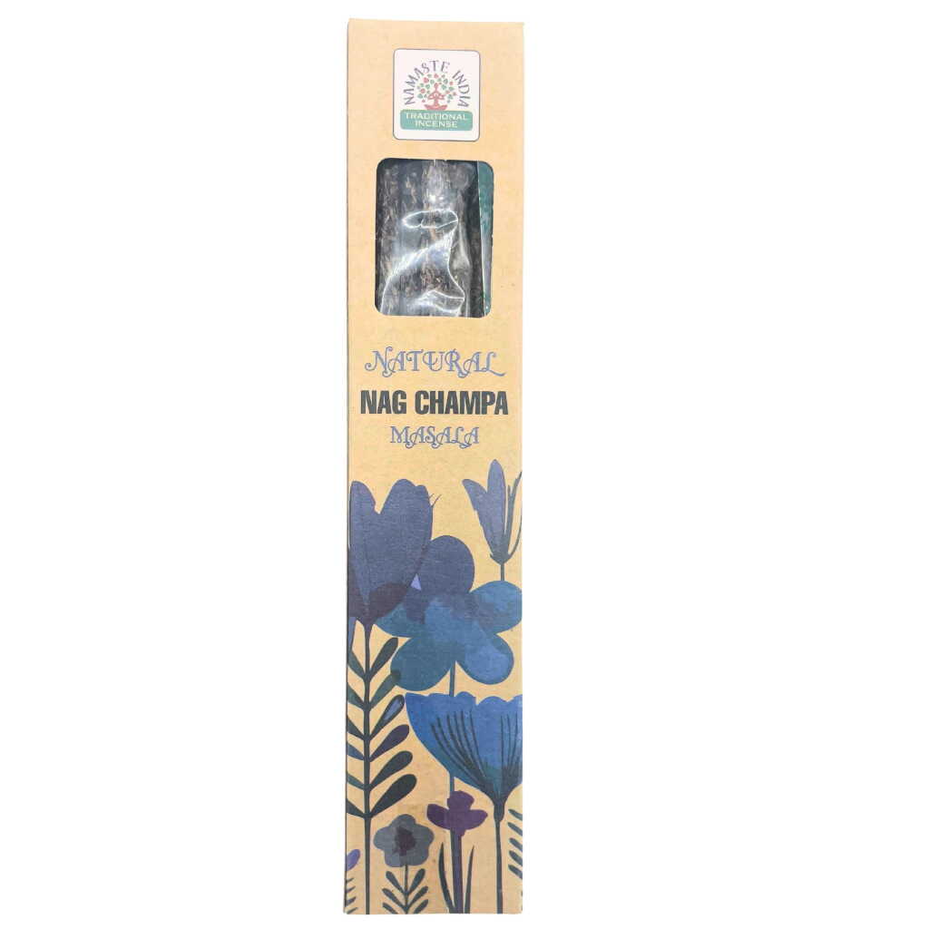 a packet of natural botanical masala incense sticks - Nag Champa