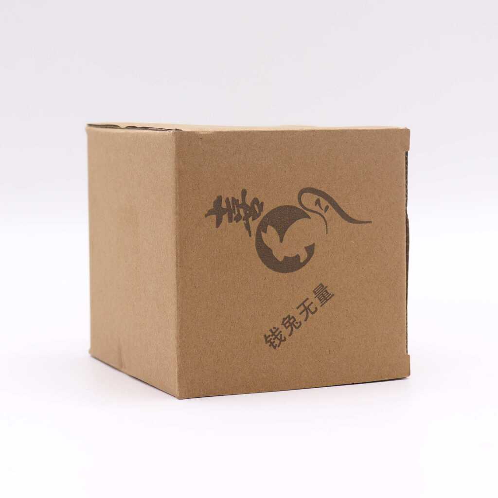 a cardboard box