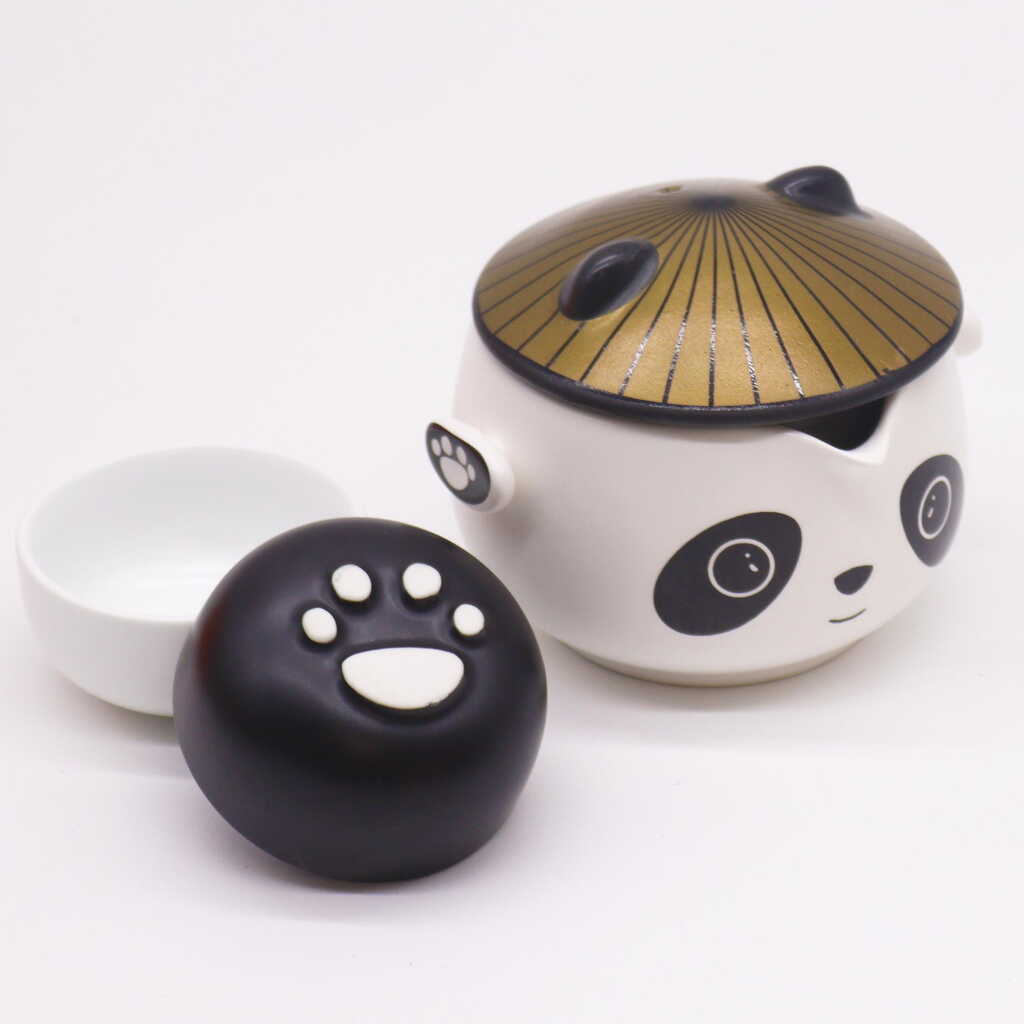 kung fu panda themed teapot set