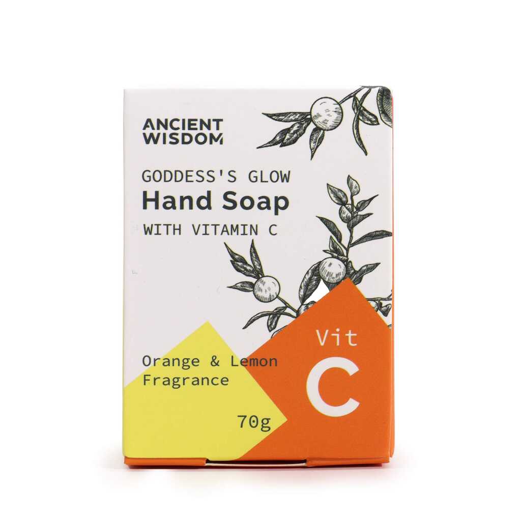 Orange Vitamin C Hand Soap packaging .
