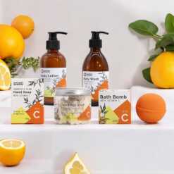 Vitamin C skin care gift set bundle