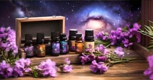 an AI render of an aromatherapy gift set