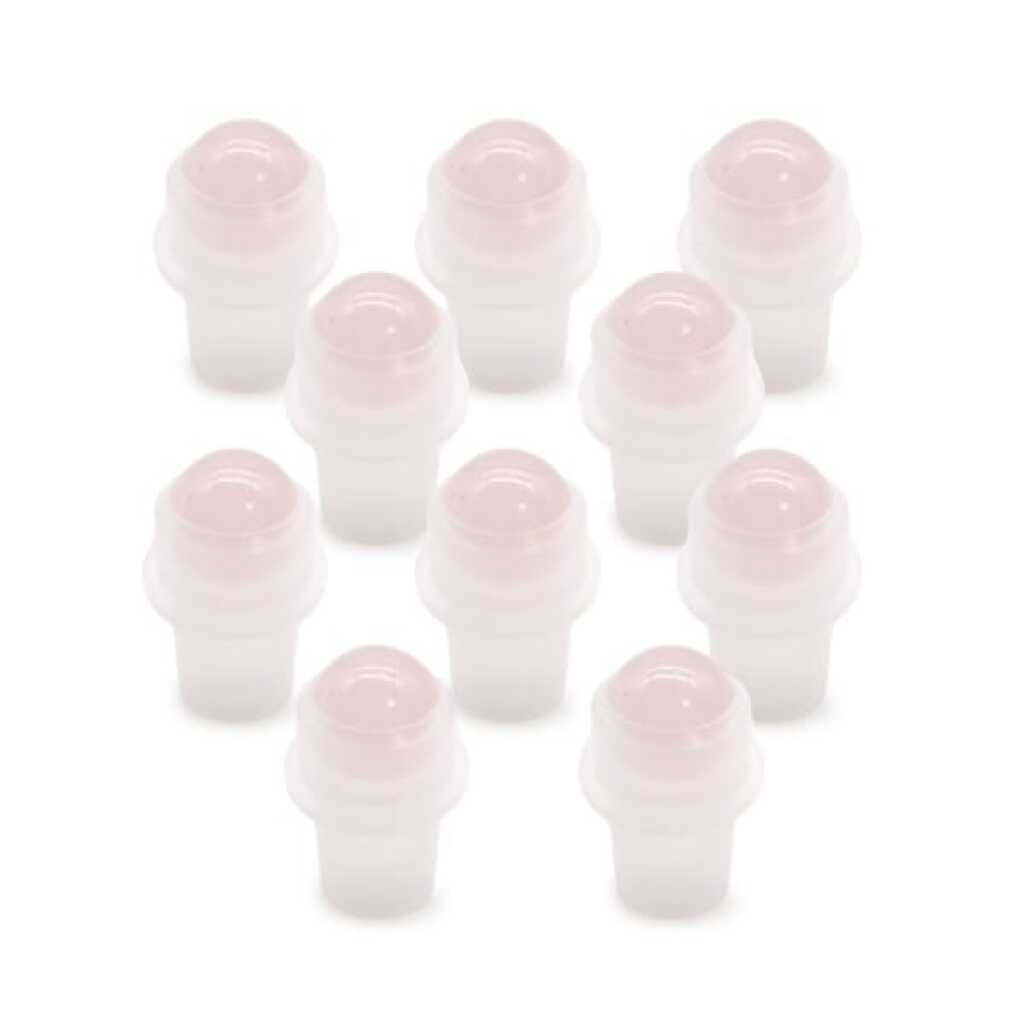 rose quartz roller tips for 5ml bottles