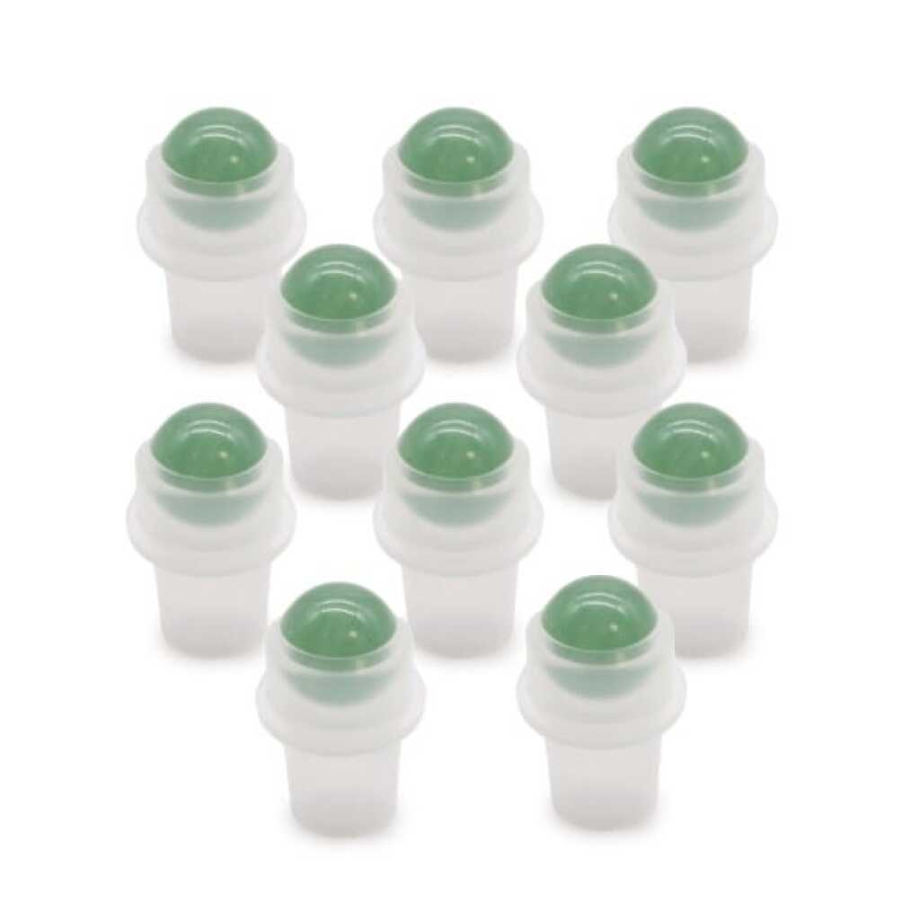 green aventurine roller tips for 5ml bottles