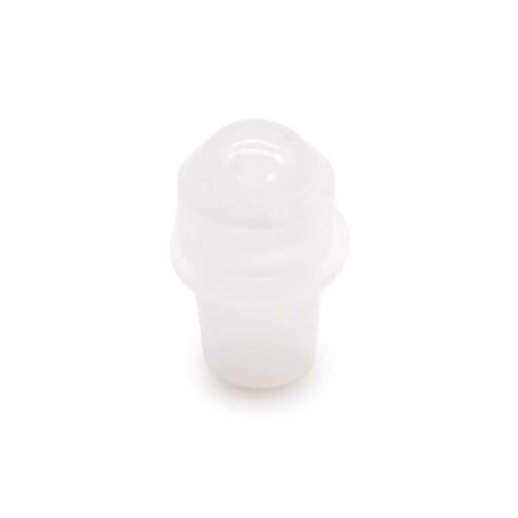 an aromatherapy gemstone roller with rock quartz
