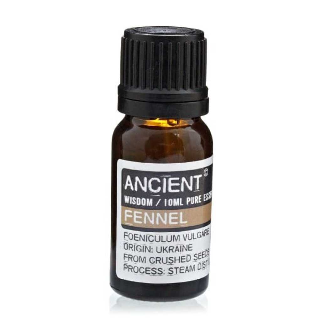 a 10ml essential oil bottle of fennel oil