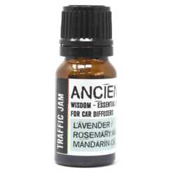 essential oil car blend with lavender, rosemary and mandarin