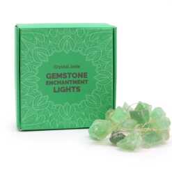 Crystal Jade gemstone enchantment lights, with packaging