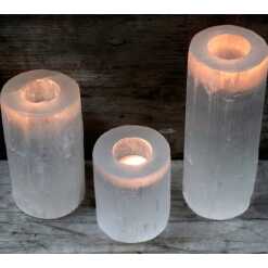 Selenite Tealights