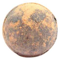 a chocolate orange bath bomb - a chocolatey fragrance blended with orange essential oil.