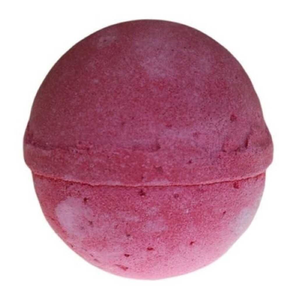 a cranberry bath bomb fragranced with warm tangy cranberries, this fruity bath bomb smells luscious.