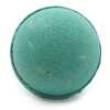 The warm cosy scent of christmas tree and fresh pine in a green bath bomb