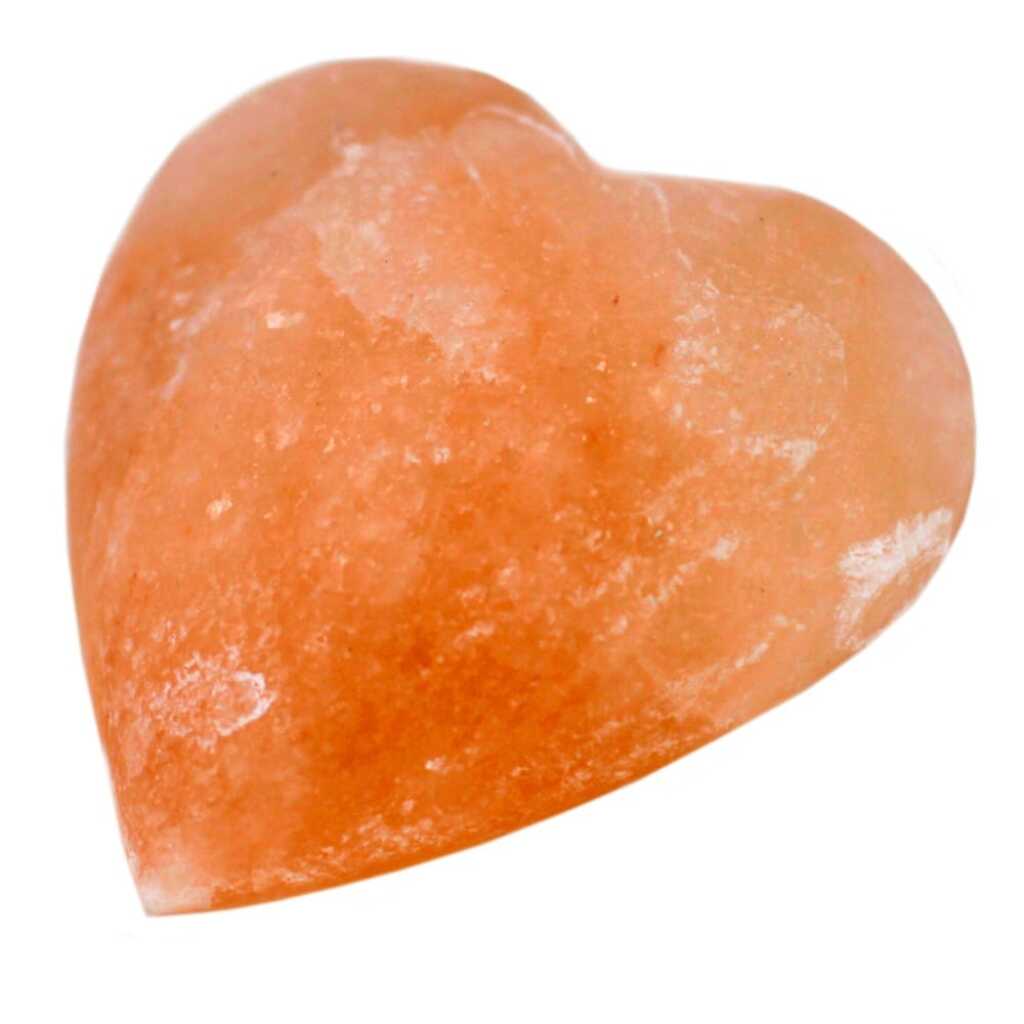 one heart shaped himalayan salt deodorant stone