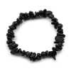 a black agate chipstone bracelet