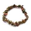 a green jasper chipstone bracelet