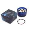 a zodiac candle with crystals and a gemstone bracelet - virgo