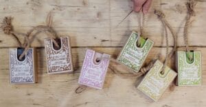 six examples of Agnes+Cat Soap on a Rope