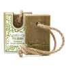 Agnes+Cat soap on a Rope with packaging - Fell Berry