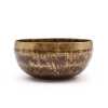 A 16cm Tibetan healing Engraved Singing Bowl - Mantra