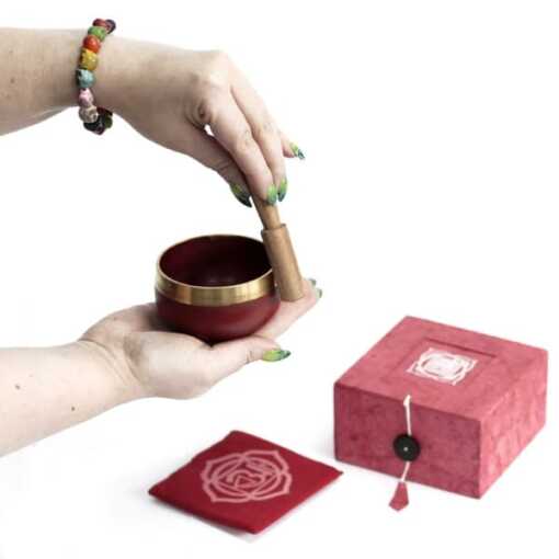 Chakra Singing Bowl - Heart - Image 3