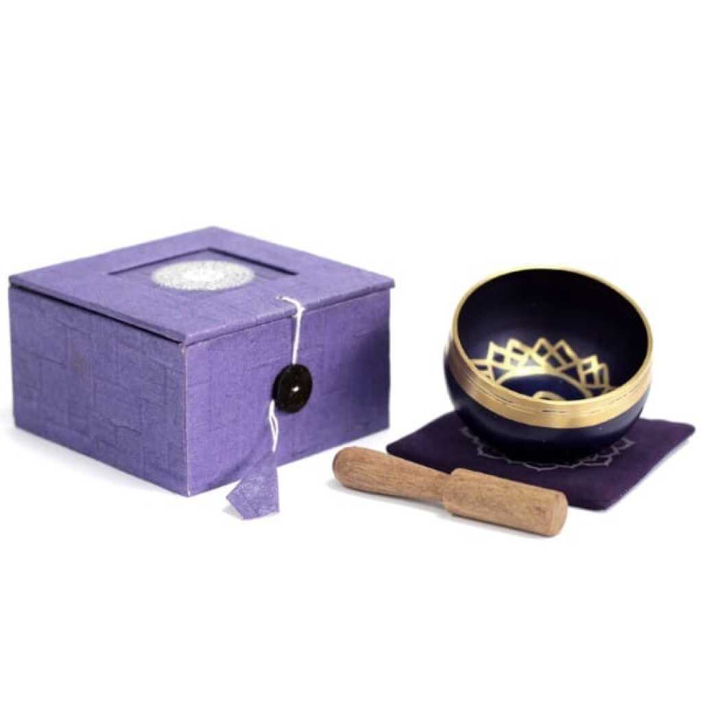 a chakra singing bowl set - crown