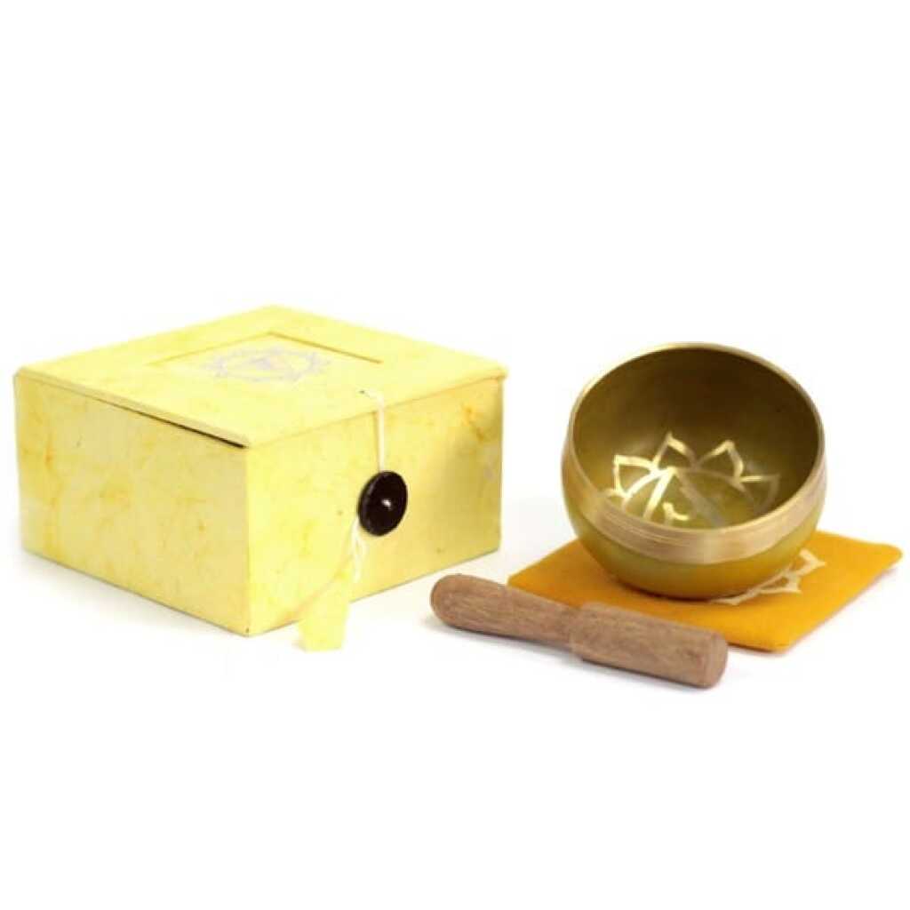 a chakra singing bowl set - solar plexus