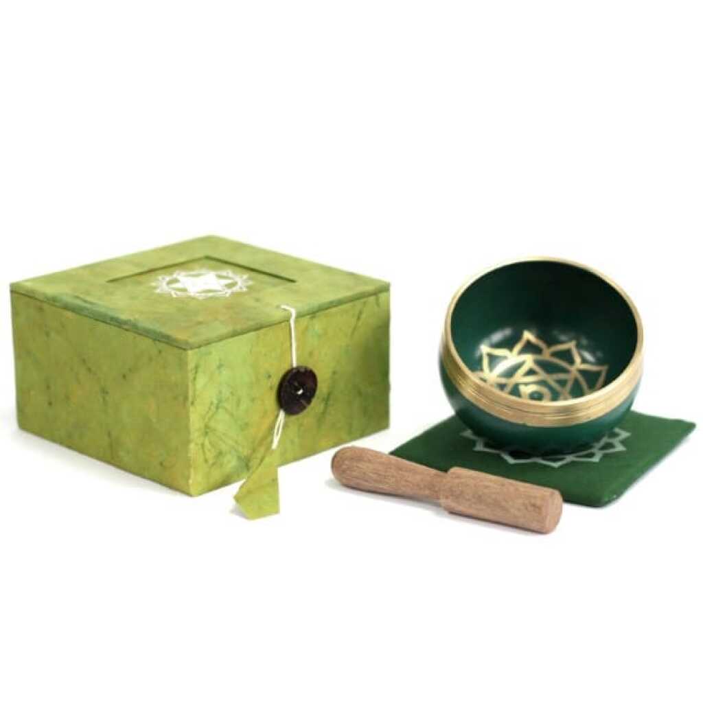 a chakra singing bowl set - heart