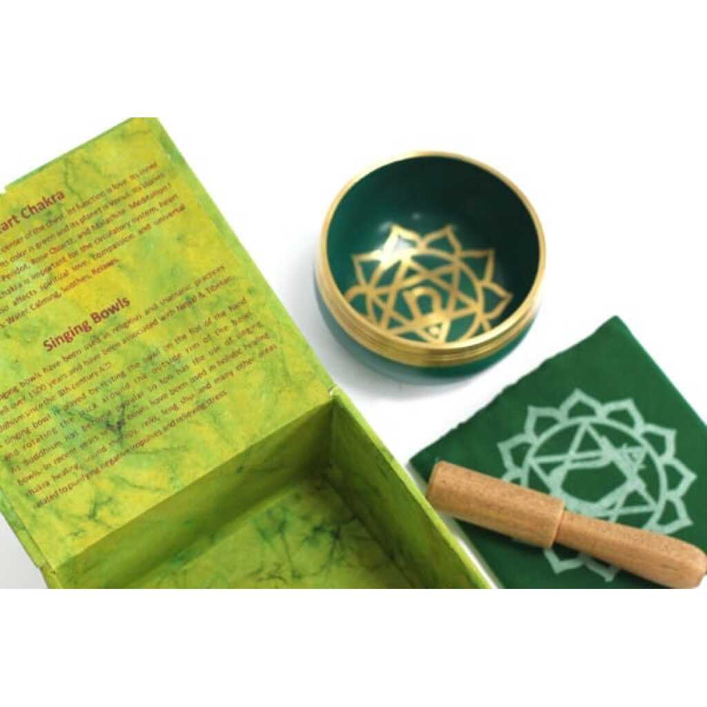 a chakra singing bowl set - heart