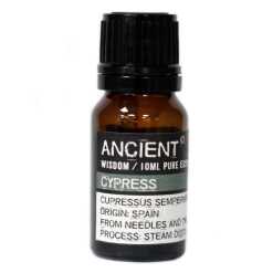 a 10ml essential oil bottle of cypress oil