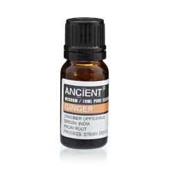 essential oil: a 10ml bottle of ginger oil