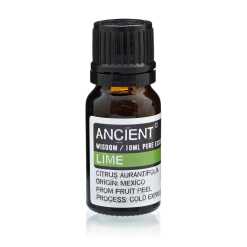 essential oil: a 10ml bottle of lime oil