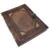 Huge Leatherbound Customisable Visitors Book with metal Clasp